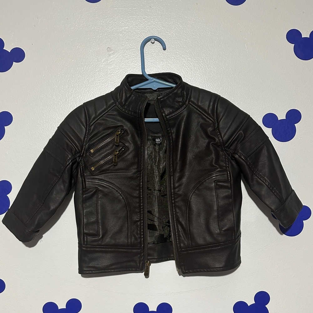 Urban Republic Black Faux Leather Jacket